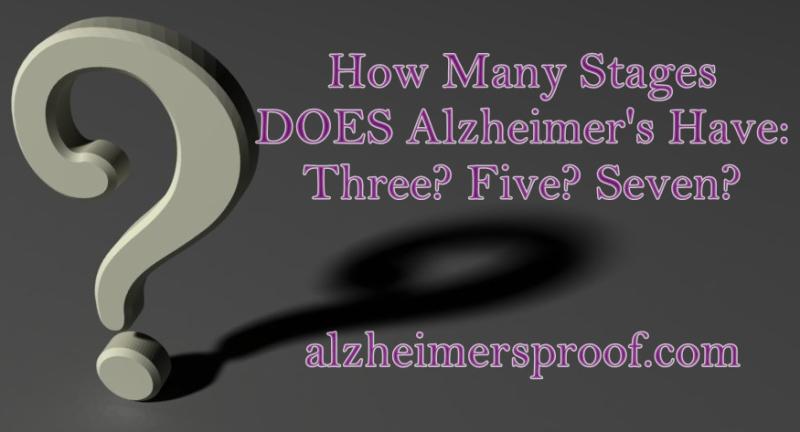 How many stages does Alzheimer's actually have?