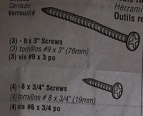 Screw assortment